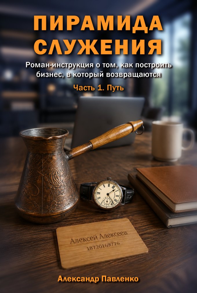 Обложка книги «Пирамида служения». Часть 1. Путь
